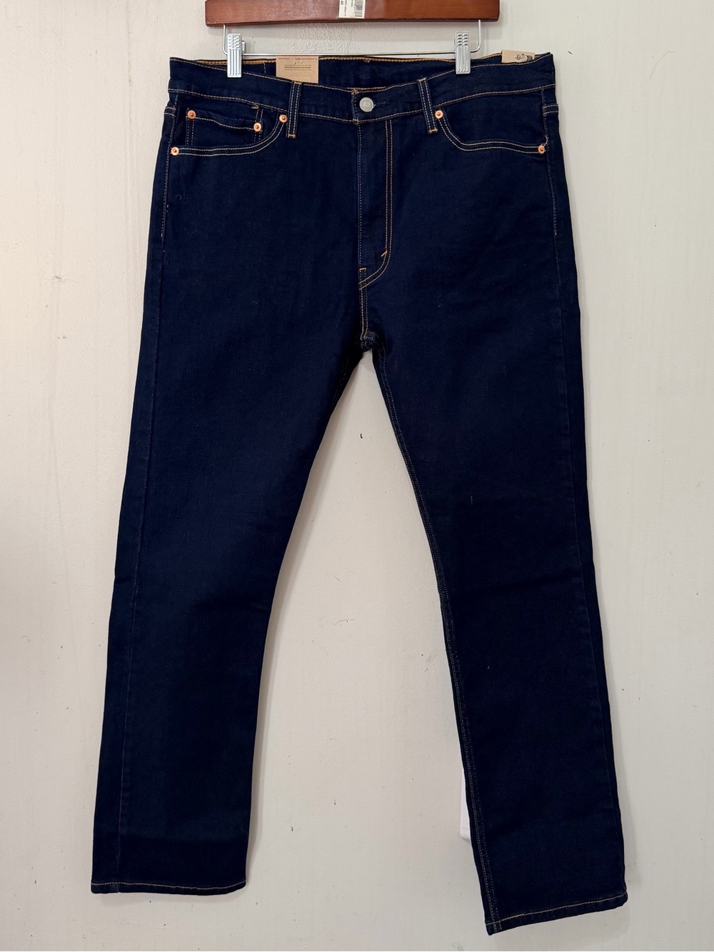 Levi’s Men 513 Slim Jeans NWT Dark Blue Below Waist